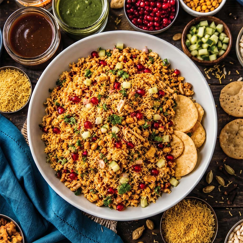 Bhel (Geela Sukha)