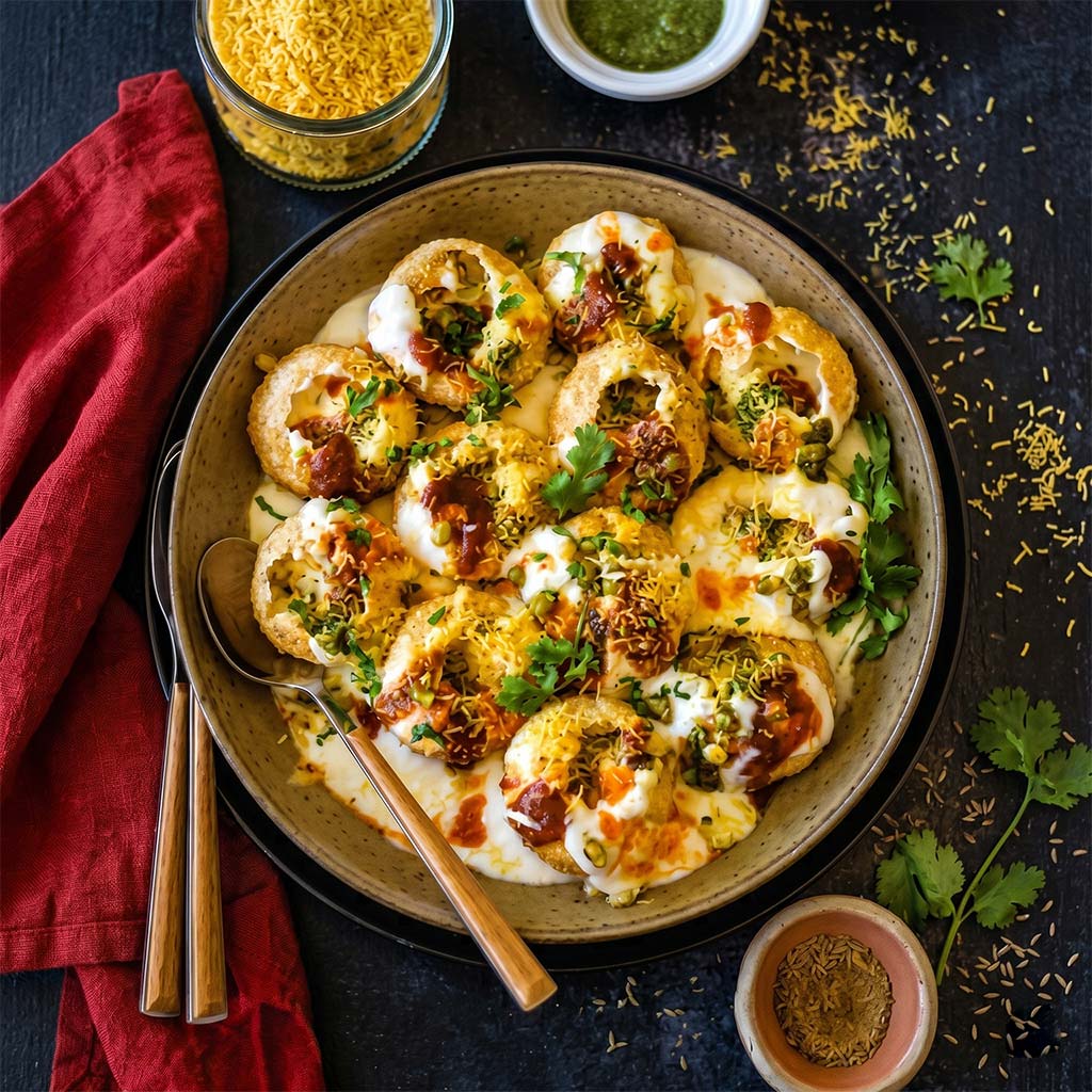 Dahi Paratha Puri